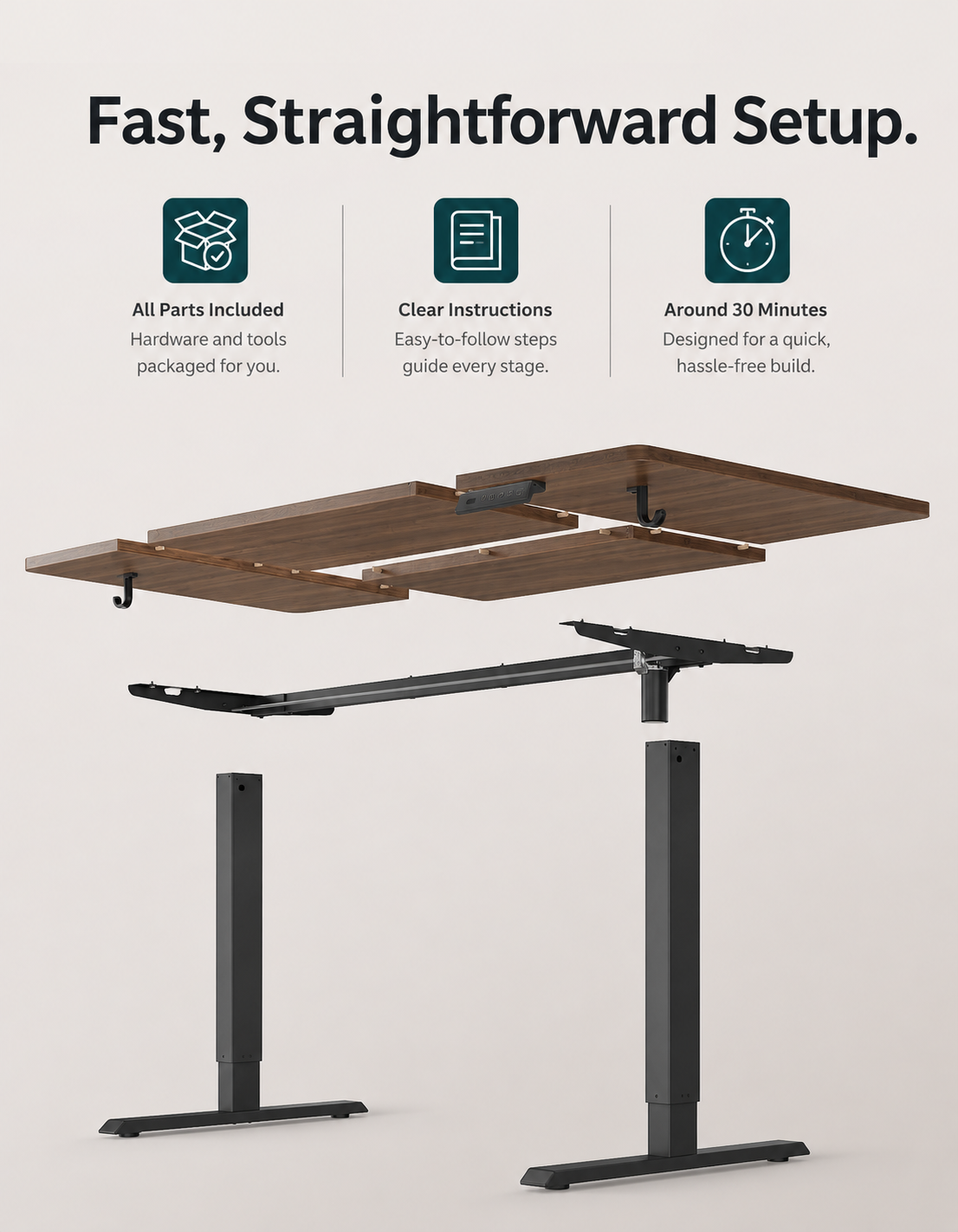 Adjustable Under Desk Footrest with Massage Texture, 3 Height Levels and Rocking Tilt, Non Slip Ergonomic Foot Stool for Office, Home and Study
