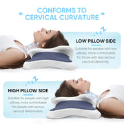 Transform Your Sleep with Our Ergonomic Memory Foam Cervical Pillow - Ultimate Neck Support for All Sleep Positions, Perfect for Relieving Neck Pain!