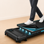 4-in-1 Incline Walking Pad for Home and Office, Portable Under-Desk Treadmill with Remote Control, LED Display, Quiet Motor, Up to 10 km/h, 150 kg Capacity