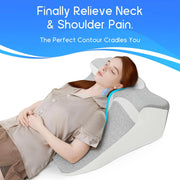 Elevate Your Comfort with Our Ergonomic Bed Wedge Pillow for Acid Reflux and Ultimate Relaxation